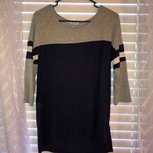 3/4 sleeve blouse